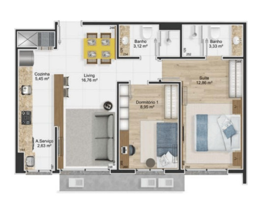 Imagem Apartamento com 2 Quartos à Venda, 76 m² em Petrópolis - Porto Alegre Imagem Apartamento com 2 Quartos à Venda, 76 m² em Petrópolis - Porto Alegre