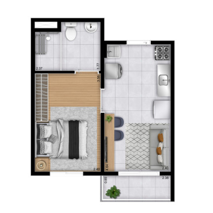 Imagem Imóvel com 1 Quarto à Venda, 27 m² em Cupecê - São Paulo Imagem Imóvel com 1 Quarto à Venda, 27 m² em Cupecê - São Paulo