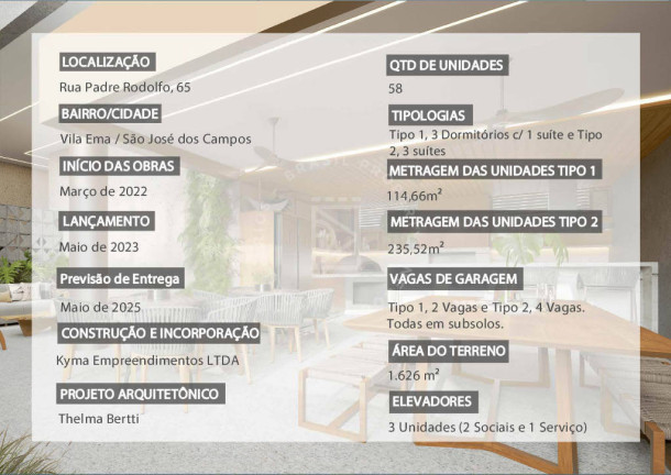 Imagem Apartamento com 3 Quartos à Venda, 235 m² em Vila Ema - São José Dos Campos