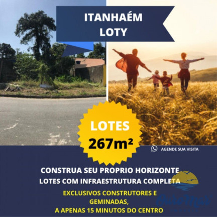 Imagem Terreno para Alugar ou Temporada, 267 m² em Loty - Itanhaém Imagem Terreno para Alugar ou Temporada, 267 m² em Loty - Itanhaém