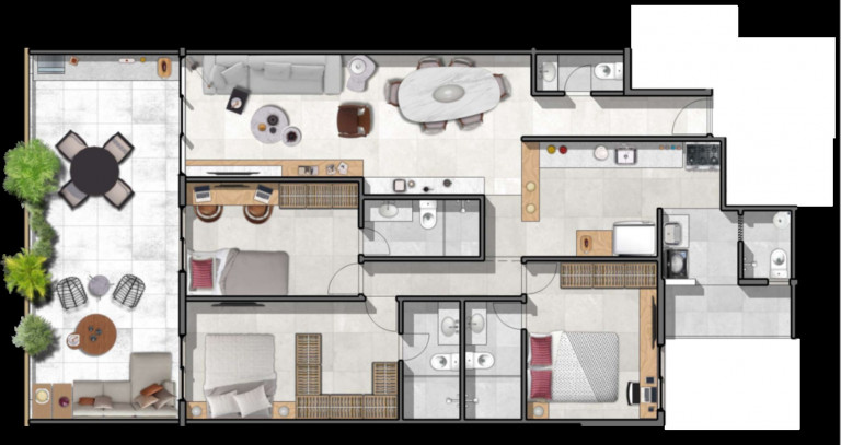 Imagem Imóvel com 2 Quartos à Venda, 89 m² em Barra Da Tijuca - Rio De Janeiro