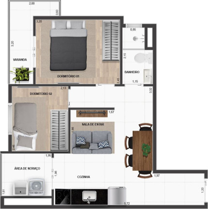 Imagem Apartamento com 1 Quarto à Venda, 41 m² em Penha De França - São Paulo Imagem Apartamento com 1 Quarto à Venda, 41 m² em Penha De França - São Paulo