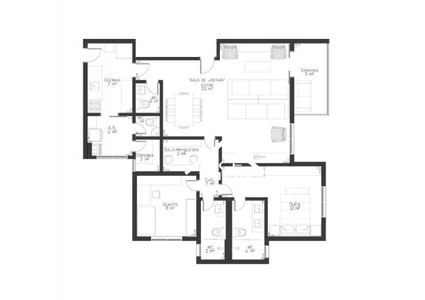 Imagem Apartamento com 2 Quartos à Venda, 99 m² em Brooklin - São Paulo Imagem Apartamento com 2 Quartos à Venda, 99 m² em Brooklin - São Paulo