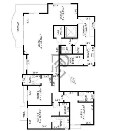 Imagem Apartamento com 2 Quartos à Venda, 165 m² em Moema - São Paulo