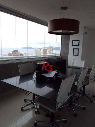 Sala Comercial para Alugar, 181 m² em Boqueirão - Santos