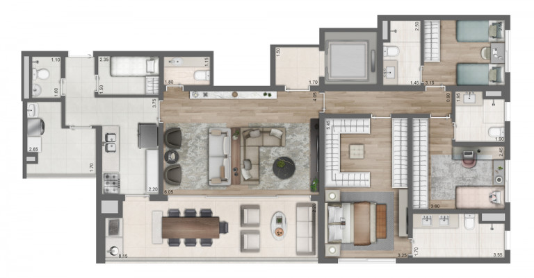 Imagem Apartamento com 3 Quartos à Venda, 146 m² em Perdizes - São Paulo Imagem Apartamento com 3 Quartos à Venda, 146 m² em Perdizes - São Paulo