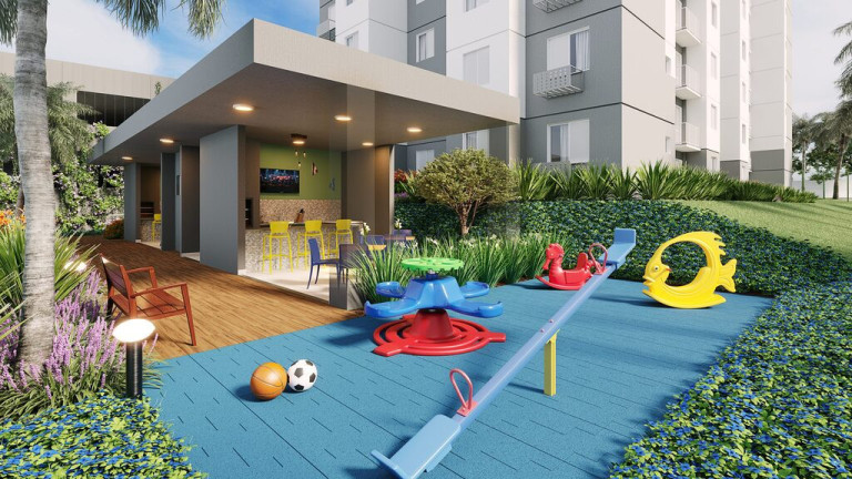 Imagem Apartamento com 3 Quartos à Venda, 61 m² em Parque Amazônia - Goiânia
