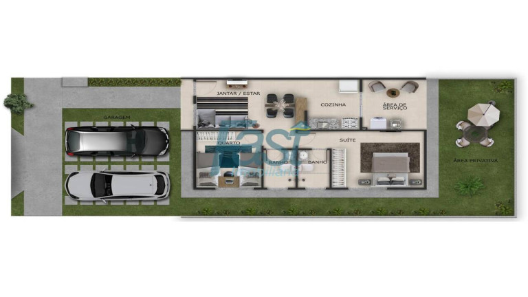Imagem Casa de Condomínio com 2 Quartos à Venda, 57 m² em Santa Laura - Cuiabá Imagem Casa de Condomínio com 2 Quartos à Venda, 57 m² em Santa Laura - Cuiabá