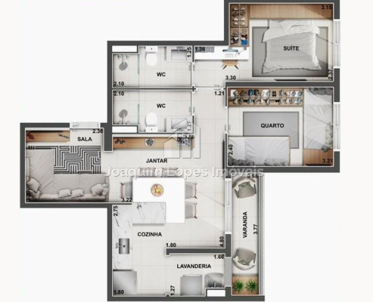 Imagem Apartamento com 1 Quarto à Venda, 43 m² em Vila Rosália - Guarulhos