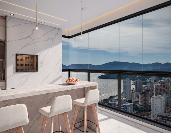 Imagem Apartamento com 3 Quartos à Venda, 143 m² em Balneário Perequê - Porto Belo