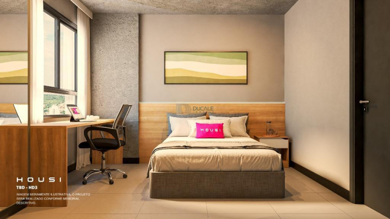 Imagem Flat com 1 Quarto à Venda, 37 m² em Bento Ferreira - Vitória