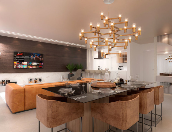 Imagem Apartamento com 3 Quartos à Venda, 101 m² em Perequê - Porto Belo