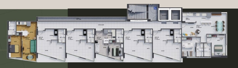 Imagem Apartamento com 2 Quartos à Venda, 74 m² em Espinheiro - Recife