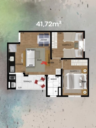 Imagem Apartamento com 2 Quartos à Venda, 41 m² em Vila Rosália - Guarulhos