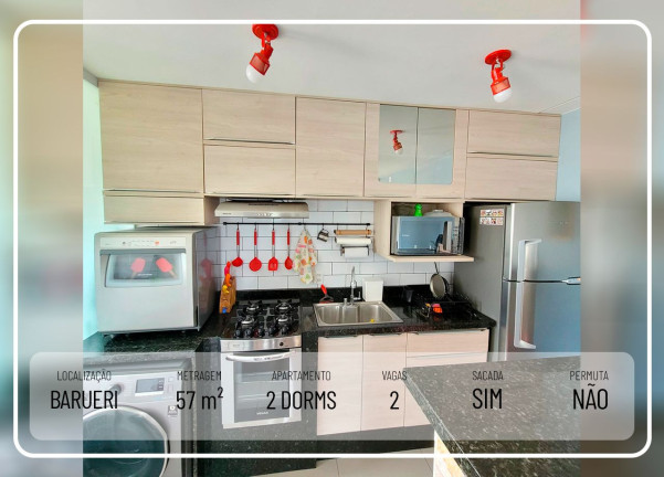 Imagem Apartamento com 2 Quartos à Venda, 57 m² em Parque Viana - Barueri Imagem Apartamento com 2 Quartos à Venda, 57 m² em Parque Viana - Barueri