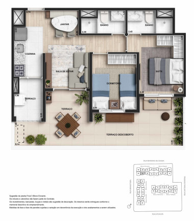 Imagem Apartamento com 2 Quartos à Venda, 51 m² em Chácara Santo Antônio (zona Leste) - São Paulo