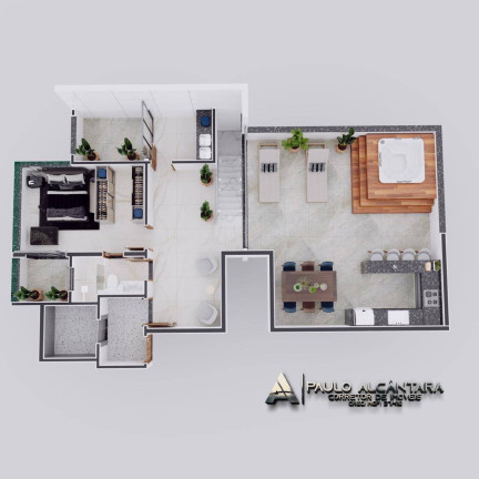 Imagem Apartamento com 3 Quartos à Venda, 95 m² em Iguaçu - Ipatinga