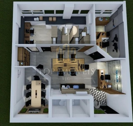 Imagem Sala Comercial à Venda, 74 m² em Jardim Aquarius - São José Dos Campos