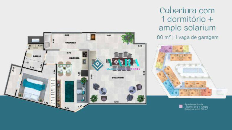 Imagem Apartamento com 1 Quarto à Venda, 45 m² em Praia Grande - Ubatuba