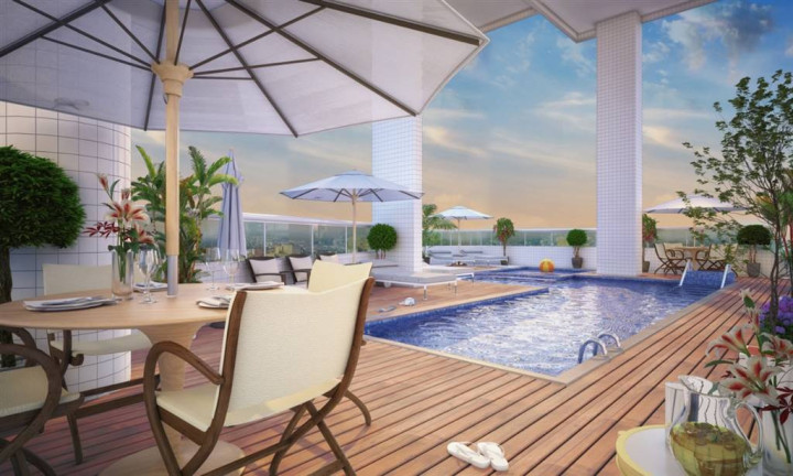 Apartamento com 1 Quarto à Venda, 48 m² em Aviação - Praia Grande