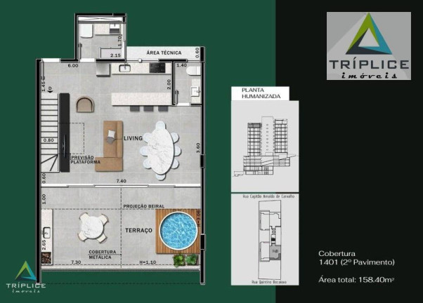 Imagem Cobertura com 3 Quartos à Venda, 158 m² em Jardim Glória - Juiz De Fora Imagem Cobertura com 3 Quartos à Venda, 158 m² em Jardim Glória - Juiz De Fora