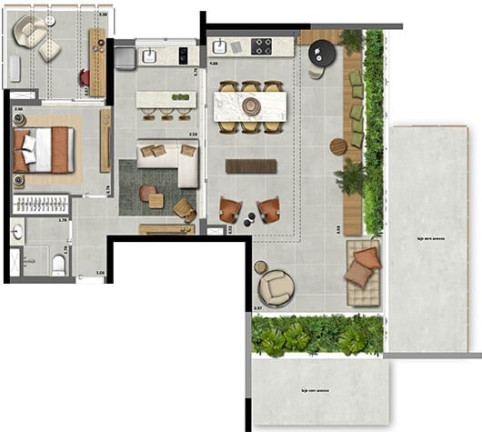 Imagem Apartamento com 2 Quartos à Venda, 67 m² em Pinheiros - São Paulo