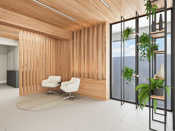 Imagem Apartamento com 1 Quarto à Venda, 24 m² em Mercês - Curitiba
