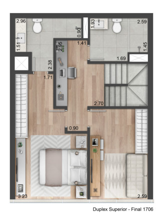 Imagem Apartamento com 2 Quartos à Venda, 111 m² em Praia De Belas - Porto Alegre
