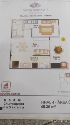 Imagem Apartamento com 1 Quarto à Venda, 45 m² em Mirim - Praia Grande Imagem Apartamento com 1 Quarto à Venda, 45 m² em Mirim - Praia Grande