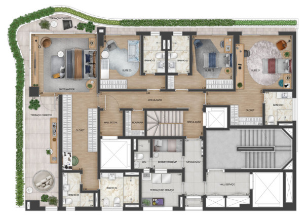 Imagem Apartamento com 4 Quartos à Venda, 398 m² em Jardim Paulista - São Paulo Imagem Apartamento com 4 Quartos à Venda, 398 m² em Jardim Paulista - São Paulo