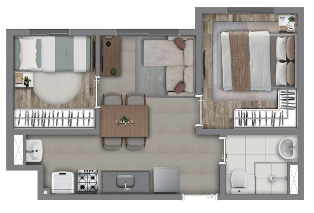 Imagem Apartamento com 2 Quartos à Venda, 31 m² em Vila Prudente - São Paulo