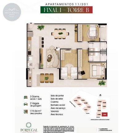 Imagem Imóvel com 2 Quartos à Venda, 86 m² em Caiçara - Praia Grande