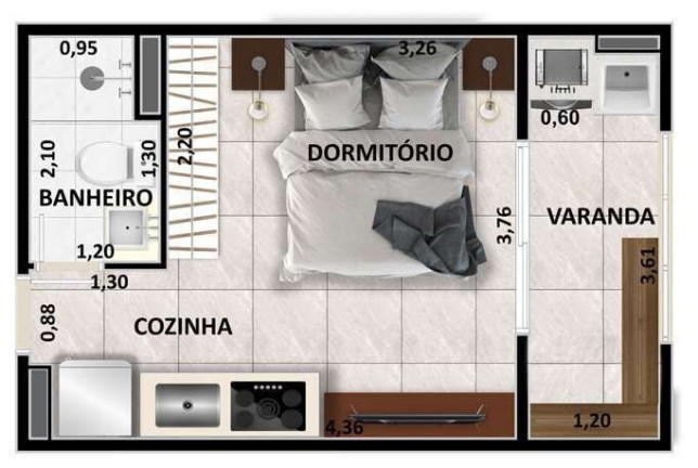 Imagem Apartamento com 2 Quartos à Venda, 61 m² em Vila Parque Jabaquara - São Paulo Imagem Apartamento com 2 Quartos à Venda, 61 m² em Vila Parque Jabaquara - São Paulo