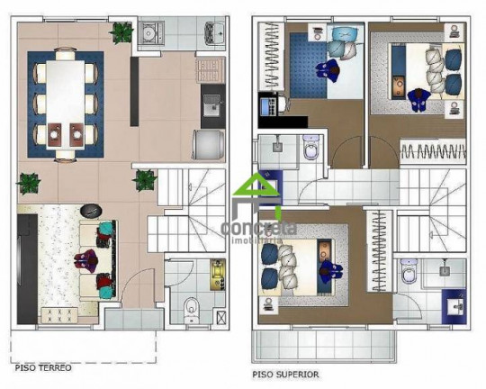 Imagem Casa de Condomínio com 3 Quartos à Venda, 87 m² em Parque Dom Henrique - Cotia
