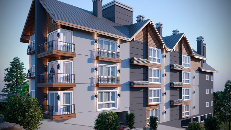 Imagem Imóvel com 2 Quartos à Venda, 90 m² em Avenida Central - Gramado Imagem Imóvel com 2 Quartos à Venda, 90 m² em Avenida Central - Gramado