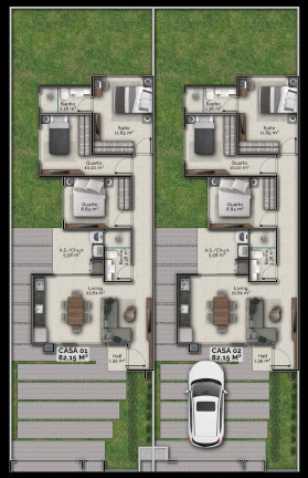 Imagem Casa com 3 Quartos à Venda, 80 m² em Joaia - Tijucas Imagem Casa com 3 Quartos à Venda, 80 m² em Joaia - Tijucas