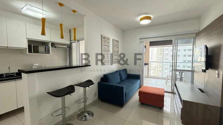 Apartamento com 1 Quarto para Alugar, 51 m² em Brooklin  - São Paulo