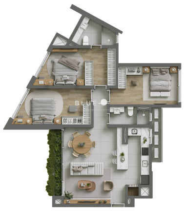 Imagem Apartamento com 2 Quartos à Venda, 96 m² em Centro - Torres Imagem Apartamento com 2 Quartos à Venda, 96 m² em Centro - Torres