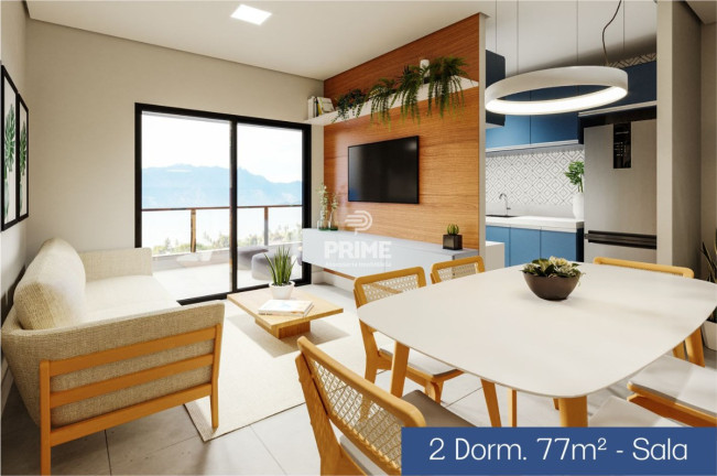Imagem Apartamento com 1 Quarto à Venda, 39 m² em Praia Das Palmeiras - Caraguatatuba