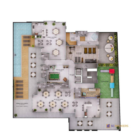 Imagem Apartamento com 1 Quarto à Venda, 54 m² em Praia Brava - Itajaí