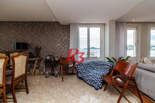 Imagem Apartamento com 3 Quartos à Venda, 190 m² em José Menino - Santos