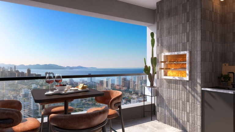 Imagem Apartamento com 3 Quartos à Venda, 105 m² em Perequê - Porto Belo