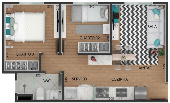 Imagem Apartamento com 2 Quartos à Venda, 40 m² em Vila Progresso - São Paulo