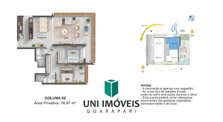 Imagem Apartamento com 2 Quartos à Venda, 79 m² em Enseada Azul - Guarapari Imagem Apartamento com 2 Quartos à Venda, 79 m² em Enseada Azul - Guarapari