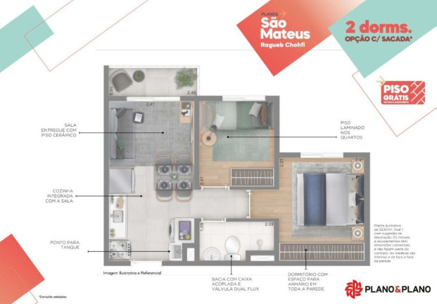 Imagem Apartamento com 2 Quartos à Venda, 32 m² em Parque São Rafael - São Paulo Imagem Apartamento com 2 Quartos à Venda, 32 m² em Parque São Rafael - São Paulo