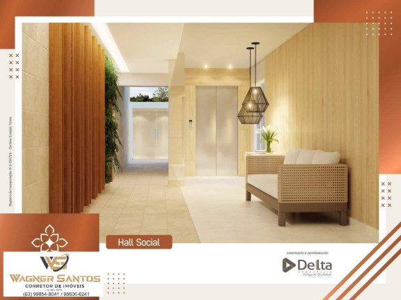 Imagem Apartamento com 2 Quartos à Venda, 57 m² em Jardim Cidade Universitária - João Pessoa