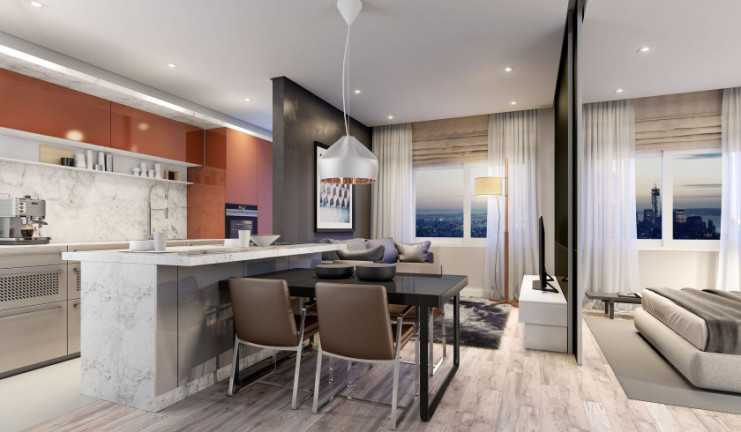 Imagem Apartamento com 1 Quarto à Venda, 58 m² em Santa Catarina - Caxias Do Sul