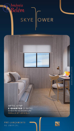 Imagem Apartamento com 2 Quartos à Venda, 67 m² em Umarizal - Belém Imagem Apartamento com 2 Quartos à Venda, 67 m² em Umarizal - Belém