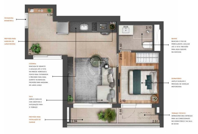 Imagem Apartamento com 1 Quarto à Venda, 33 m² em Moema - São Paulo Imagem Apartamento com 1 Quarto à Venda, 33 m² em Moema - São Paulo