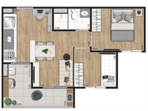Imagem Imóvel com 1 Quarto à Venda, 30 m² em Belenzinho - São Paulo Imagem Imóvel com 1 Quarto à Venda, 30 m² em Belenzinho - São Paulo